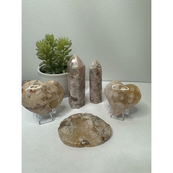 Flower Agate Bundle